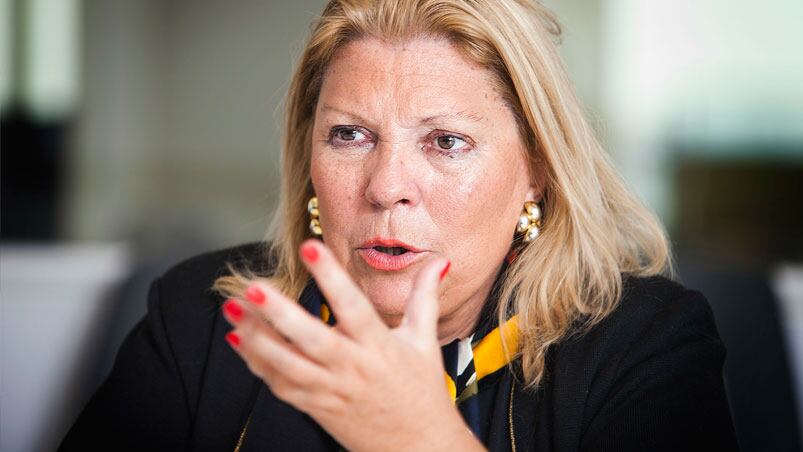 Elisa Carrió dijo que es un derecho humanitario.