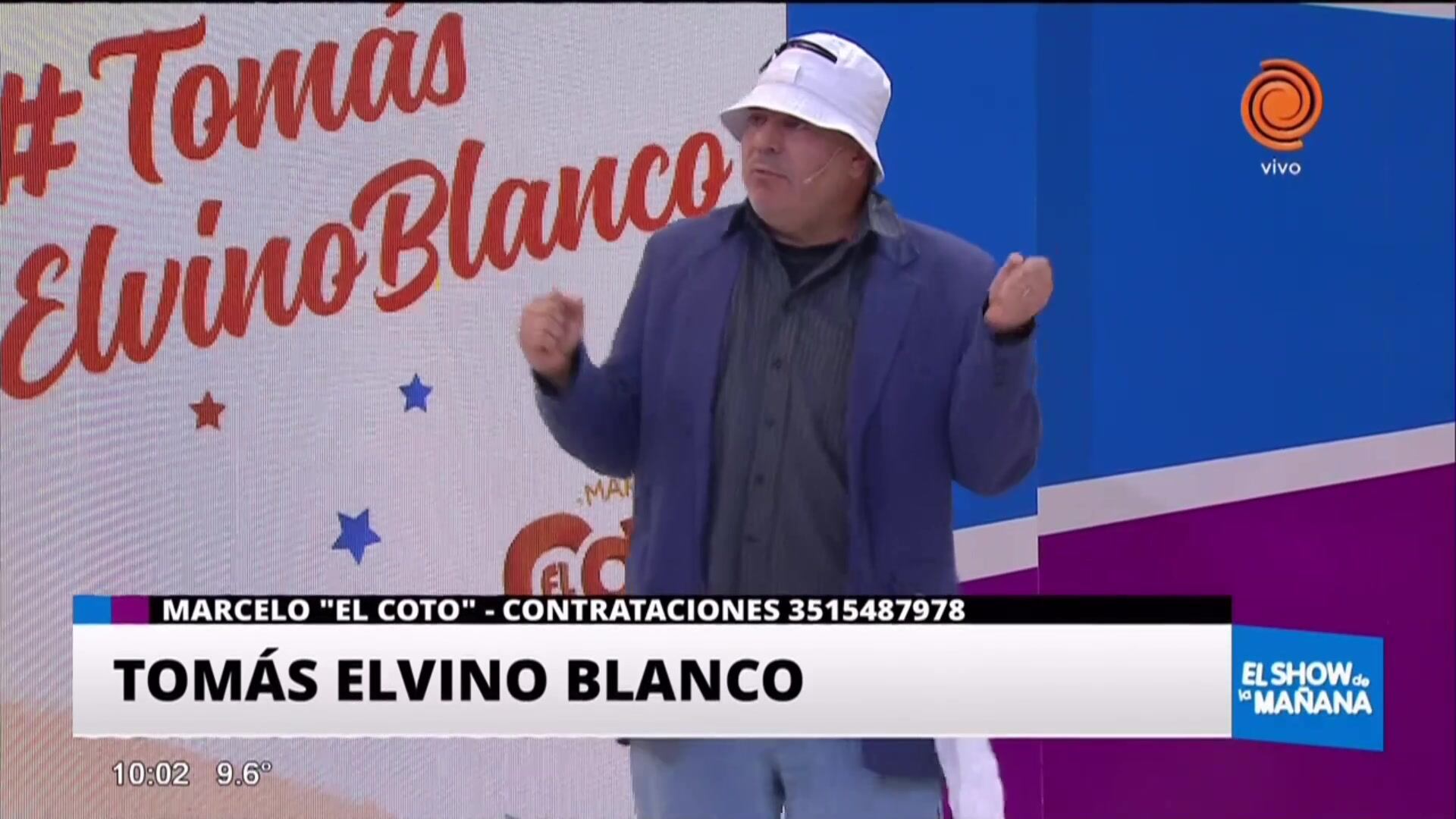 Elvino Blanco: El alcohol no soluciona los problemas... Y el agua tampoco
