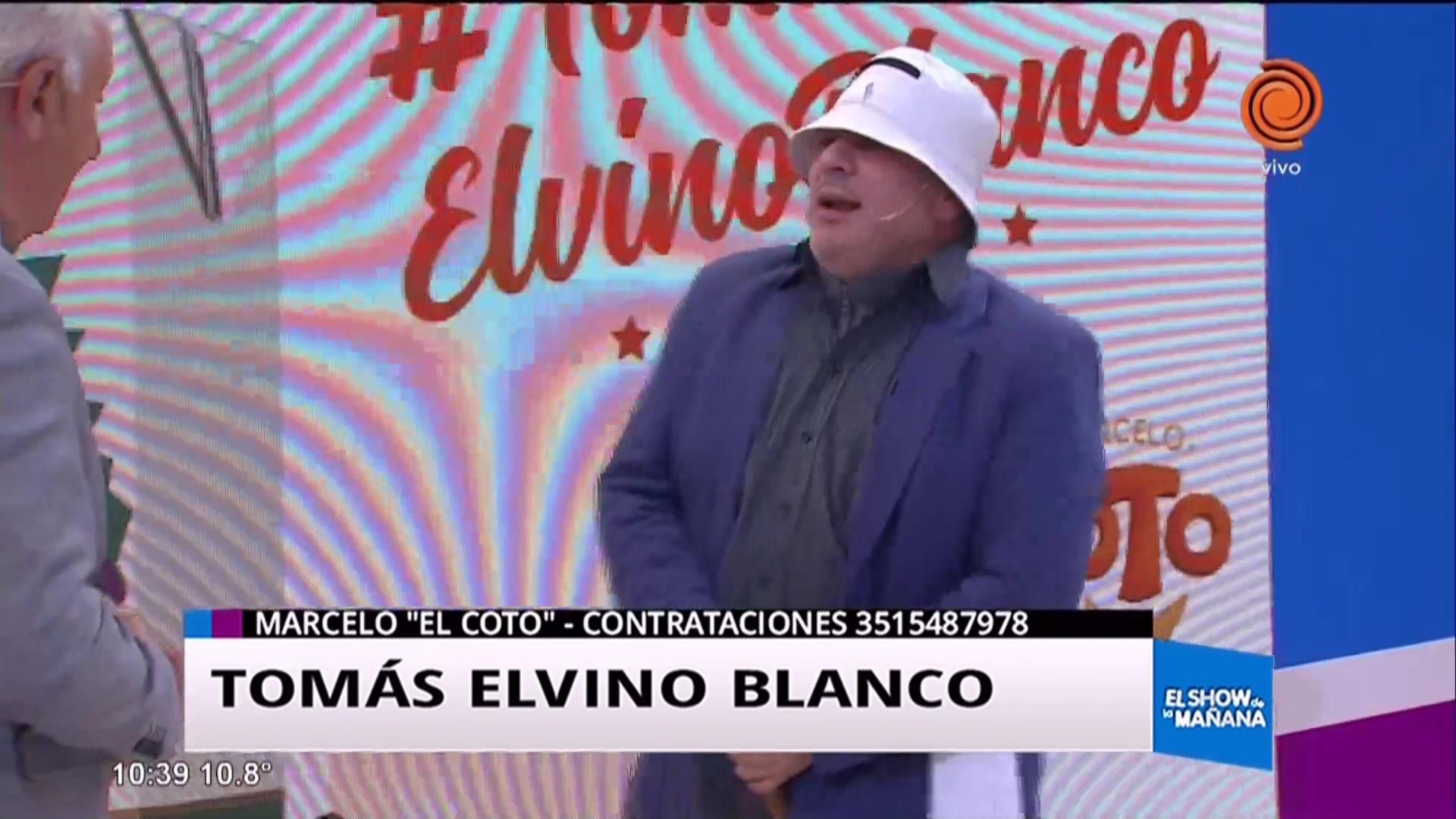 Elvino Blanco y los veganos