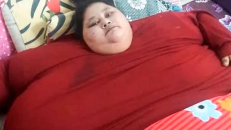 Eman Ahmed Abd El Aty es considerada la mujer más obesa del mundo.