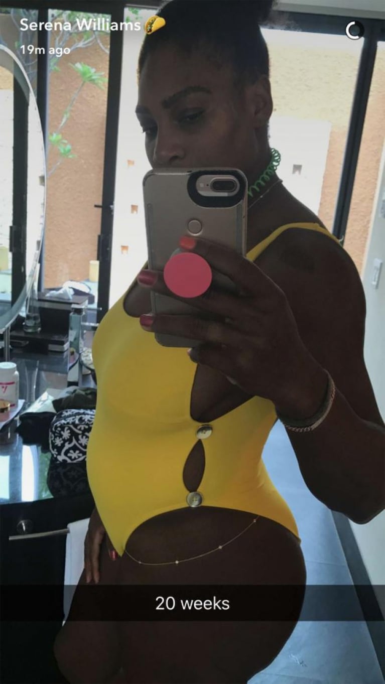 Embarazada y desnuda: así posó Serena Williams para una revista