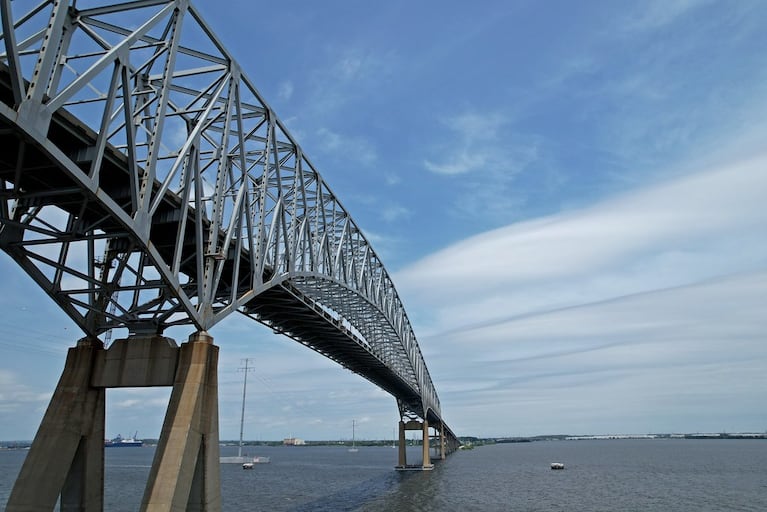 Emblema de la ciudad y eternizado en una serie: así era el puente de Baltimore que se derrumbó