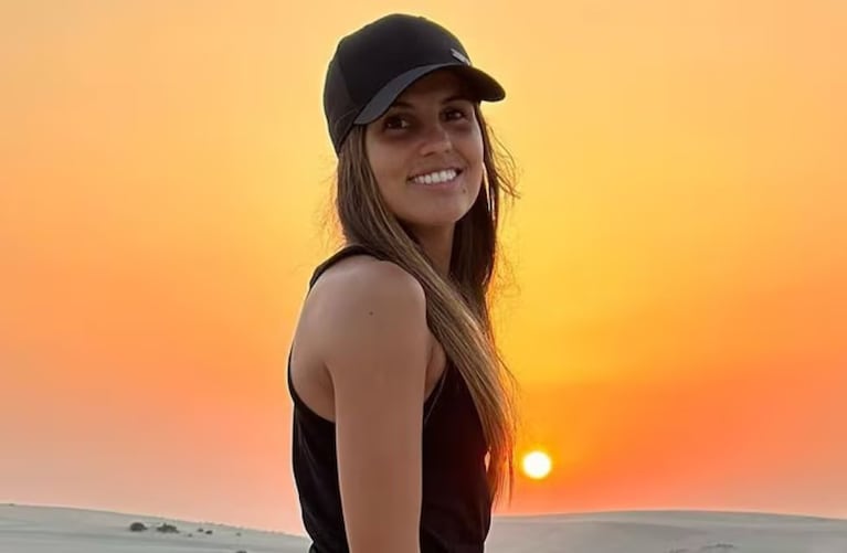 Emilia Ferrero mostró su pancita de embarazada.