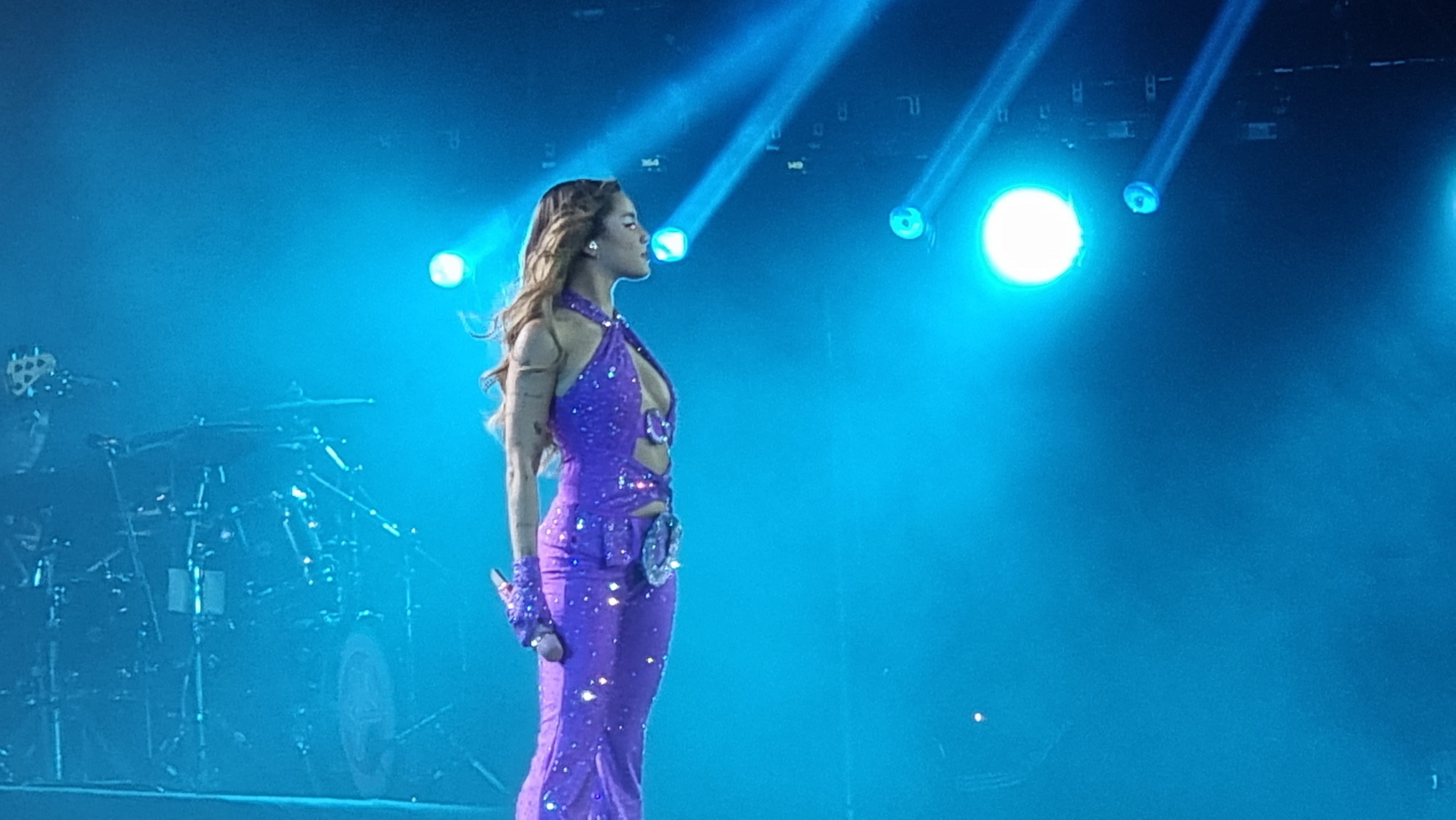 Emilia Mernes dio su primer show en Córdoba.