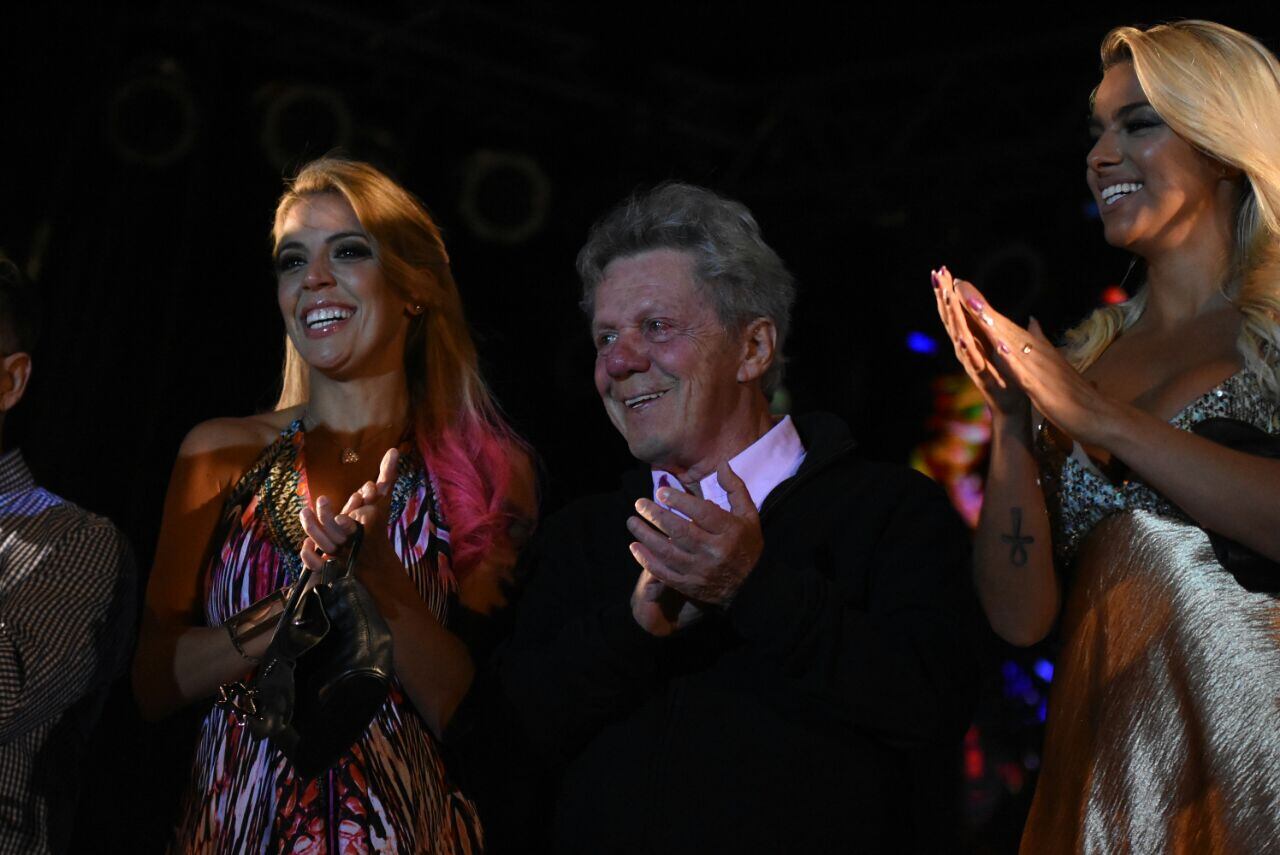 Emilio Disi, Ailen Bechara y Virginia Gallardo, de "Sálvese quien pueda". Foto: Lucio Casalla / ElDoce.tv