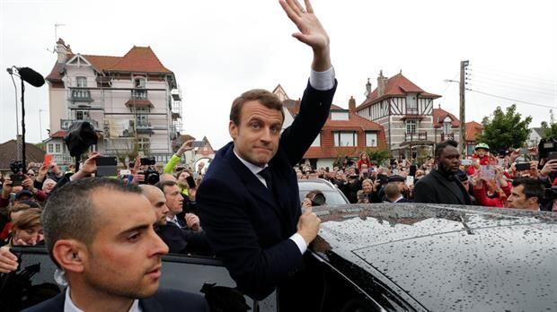 Emmanuel Macron se quedó con el balotaje en Francia.