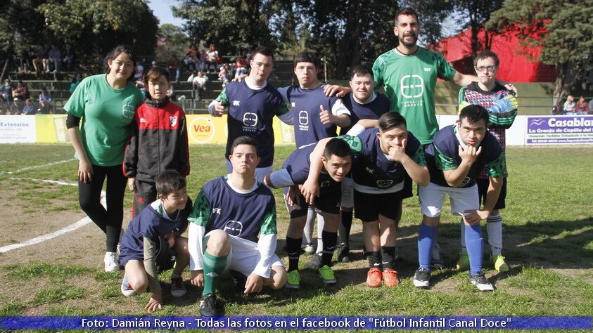 Empate jugó un nuevo amistoso en el Fútbol Infantil.