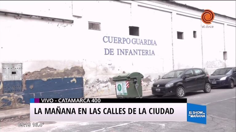 Empezaron a demoler la vieja sede de la Guardia de Infantería