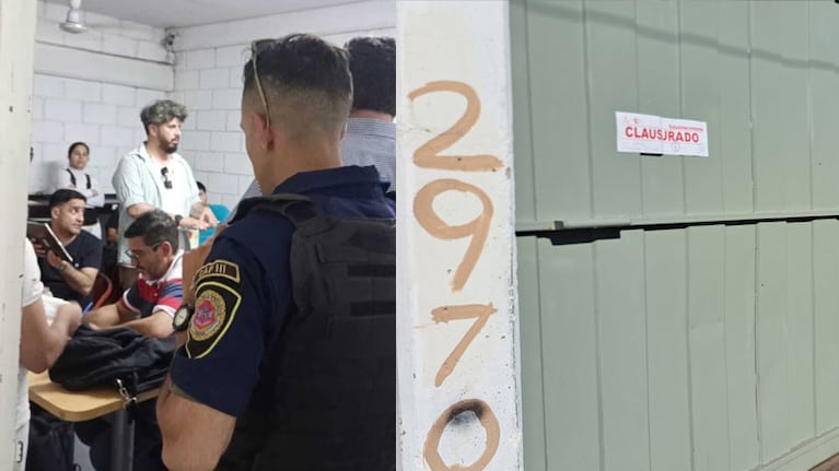 Empleados aseguraron que personal del gremio de Turismo, Hotelería y Gastronómicos (Uthgra) los obligó a meterse en la habitación de la foto.