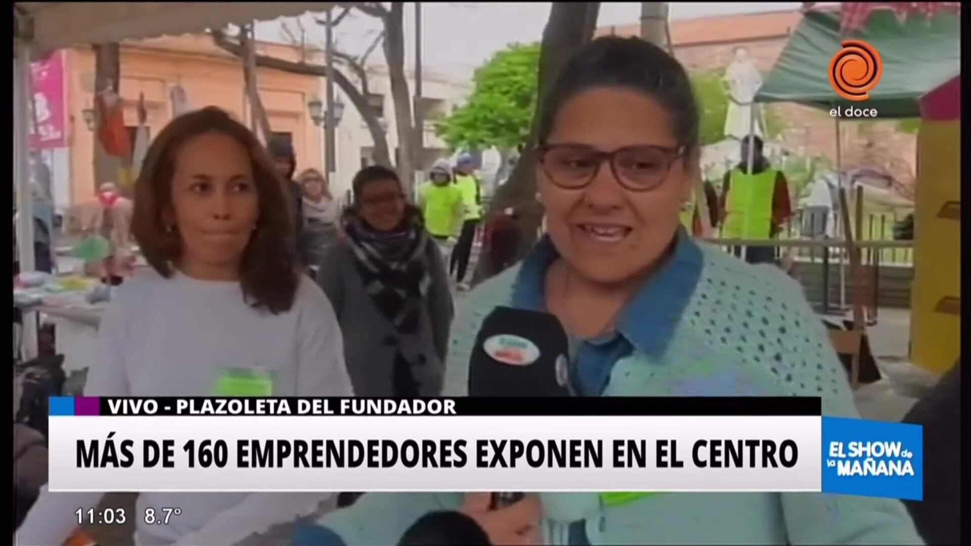 Emprendedores exponen en la Feria de Economía Social