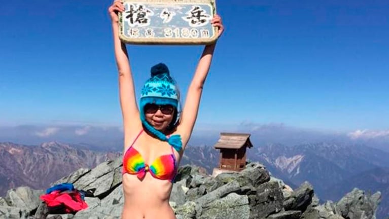 En 2018, Wu pasó 127 dìas escalando montañas, casi un tercio del año.