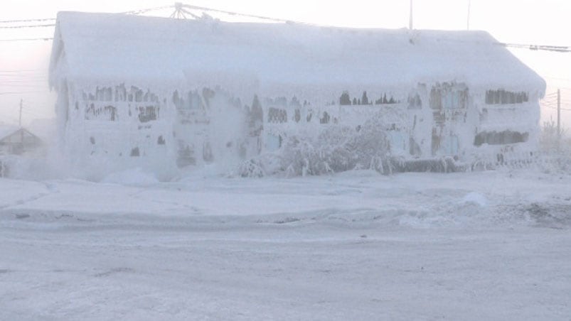 En algunas ciudades de Siberia, viven con temperaturas de 62 bajo cero.