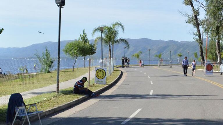 En Carlos Paz, al igual que en Capital, se vivió un sábado con sol a pleno. Foto: Maxi López / ElDoce.tv