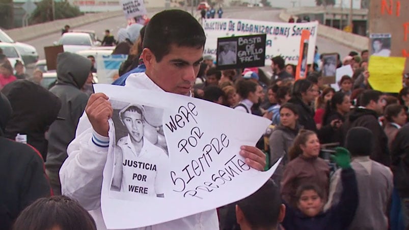 En distintas marchas, familiares y amigos denunciaron gatillo fácil (Archivo).