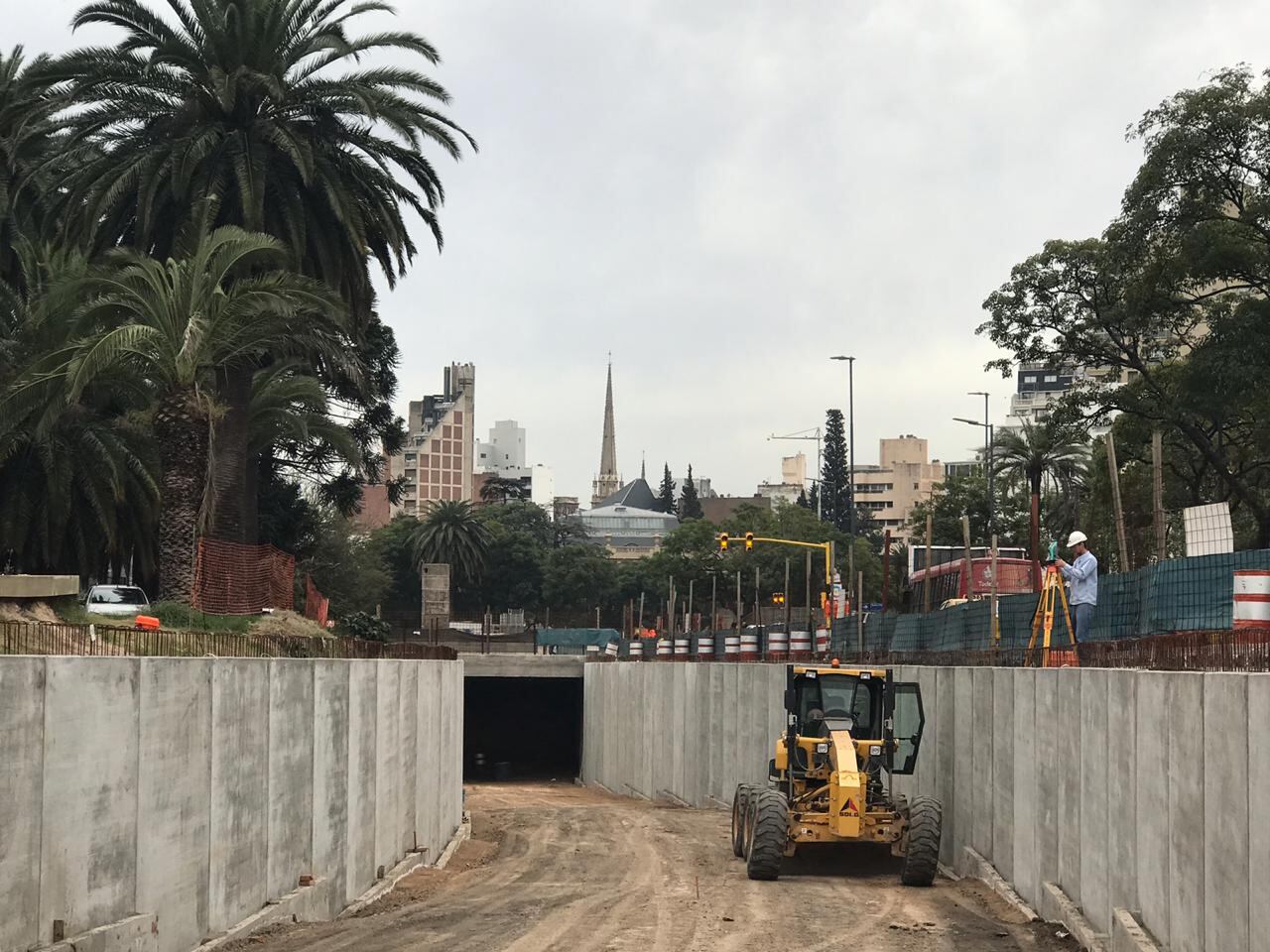 En dos meses quedaría habilitado el túnel. 