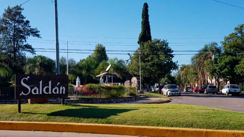 En el dispensario de Saldán asistieron al nene antes de ser derivado al Hospital de Niños.