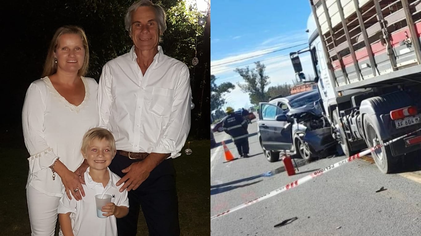 En el fatal accidente murió una familia. (Foto: Facebook Cisel Segons / RP hoy)