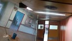 En el Hospital de Urgencias y Hospital de Niños llovía adentro.