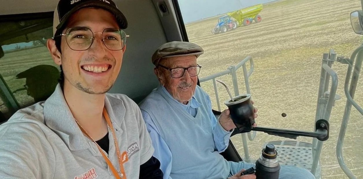 En el negocio agrícola de la familia conviven tres generaciones. Fotos: Clarín