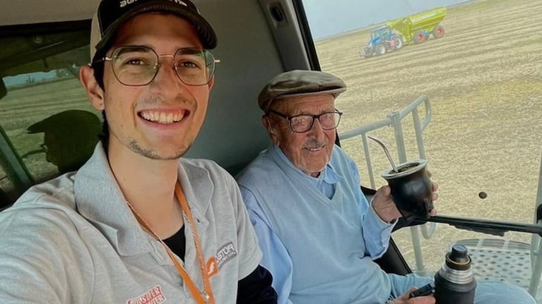 En el negocio agrícola de la familia conviven tres generaciones. Fotos: Clarín