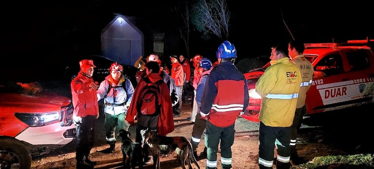 En el operativo participaron oficiales del Duar, Etac, Bomberos Voluntarios y Guardaparques