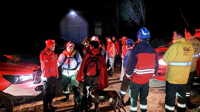 En el operativo participaron oficiales del Duar, Etac, Bomberos Voluntarios y Guardaparques