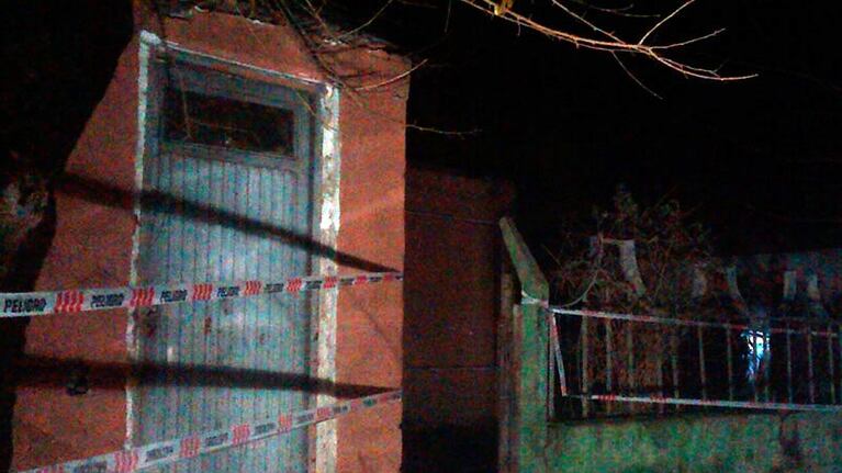 En esta casa encontraron el cuerpo de la beba de Dayana Gorosito.