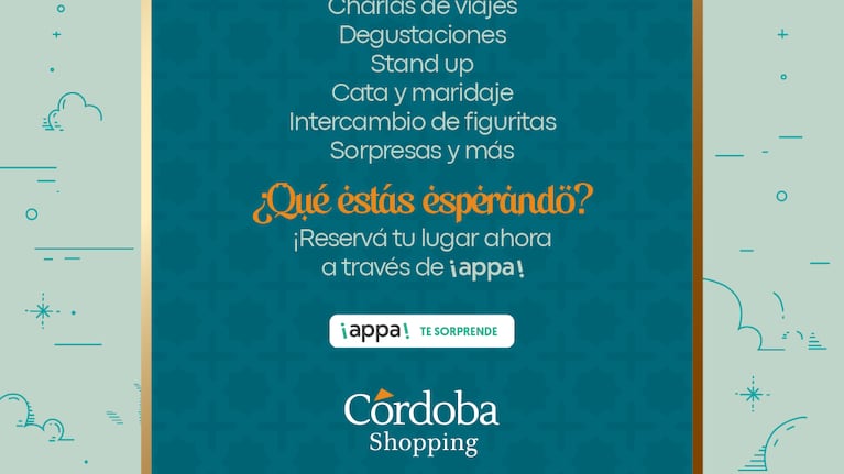 En este espacio se llevarán a cabo charlas con personalidades del deporte, catas y maridaje, shows de stand up y muchas actividades más de encuentro.