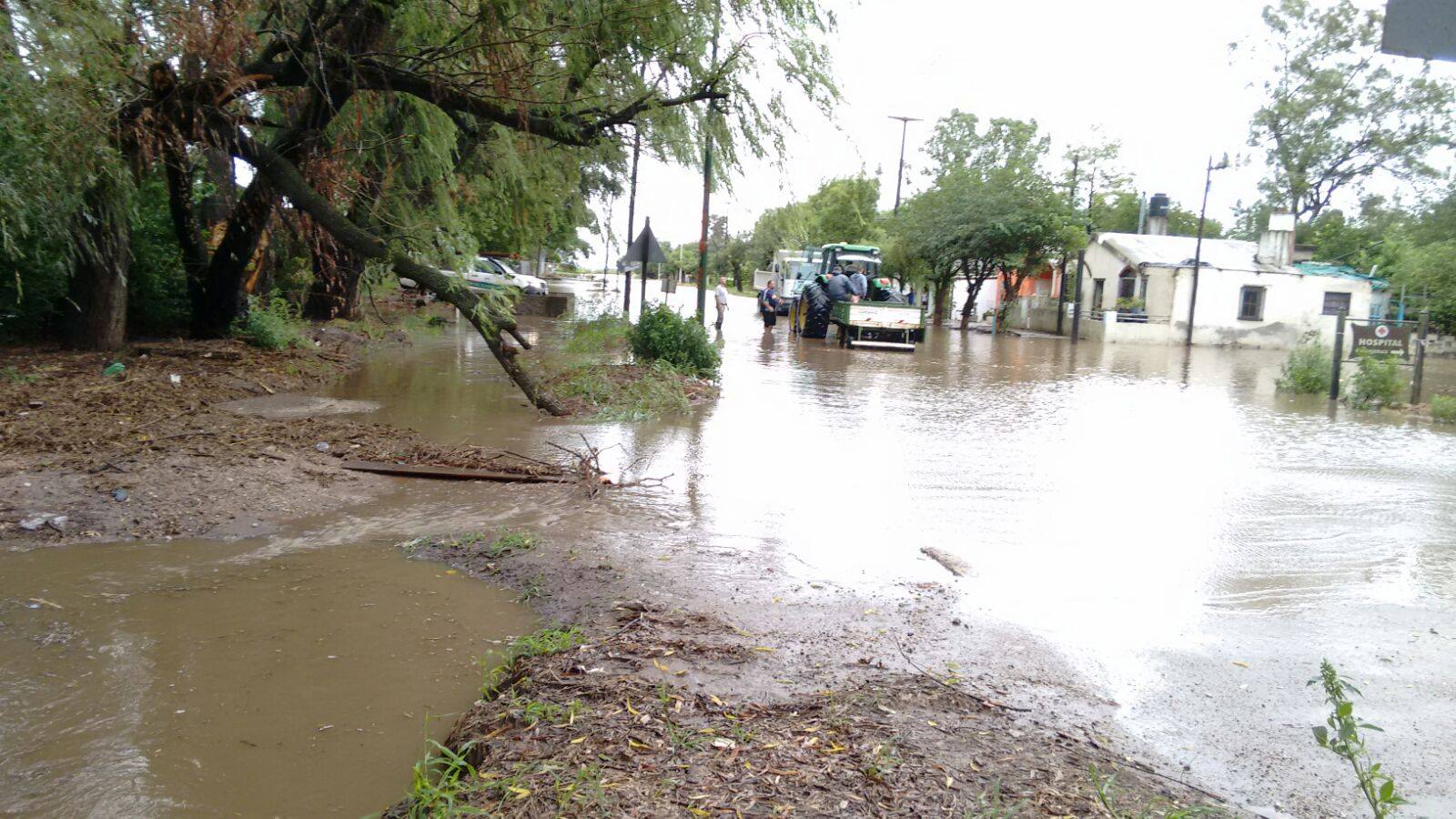 En Isla Verde cayeron 214 milímetros en siete día. Foto: Fernando Ledesma