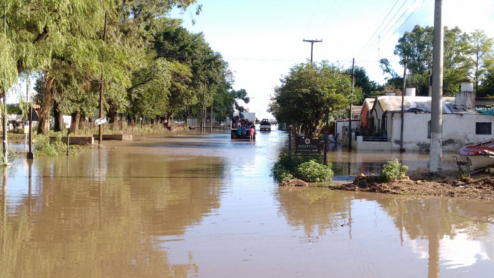 En Isla Verde cayeron 214 milímetros en siete día. Foto: Fernando Ledesma