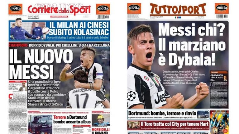 En Italia, tratan a Dybala de marciano y le dicen "el nuevo Messi"