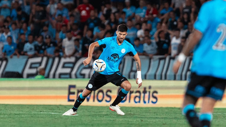 En juego: con un golazo del Chino, Belgrano le gana a Banfield en Alberdi 