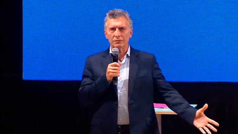 "En la Casa Rosada somos un equipo de trabajo", manifestó Macri.
