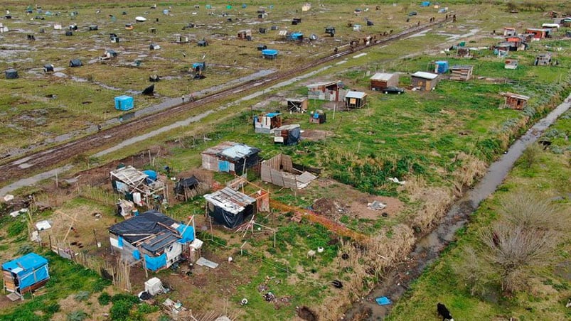 En la cuarentena creció la toma de tierras.