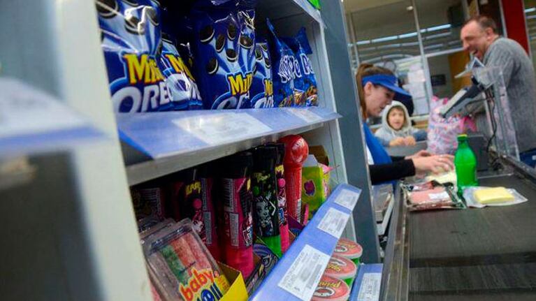 En la línea de caja estarán habilitados solo productos sin azúcar. (Foto ilustrativa)
