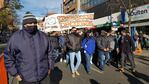 En la marcha del lunes, UTA Córdoba rechazó cobrar menos salario.