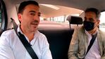 En la recorrida, el dirigente elogió a Martí "por su visión de futuro".
