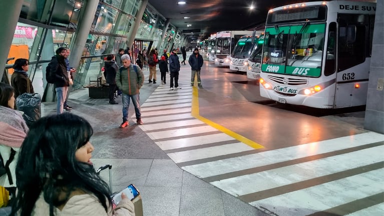 En la última semana el transporte interurbano tuvo cinco días de paro.