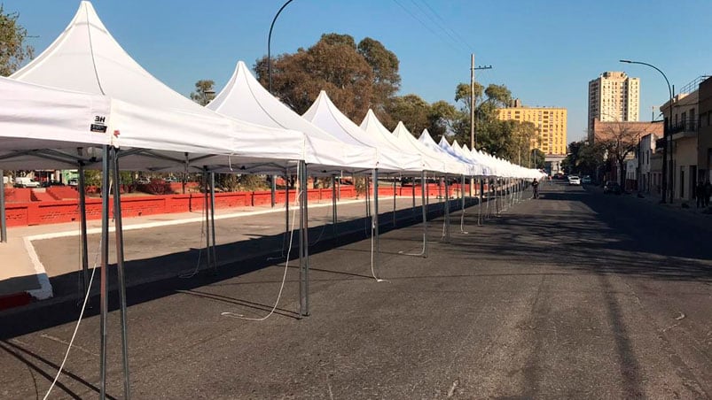 En Las Heras, habrá 370 feriantes cada día, bajo protocolos de bioseguridad autorizados por el COE.