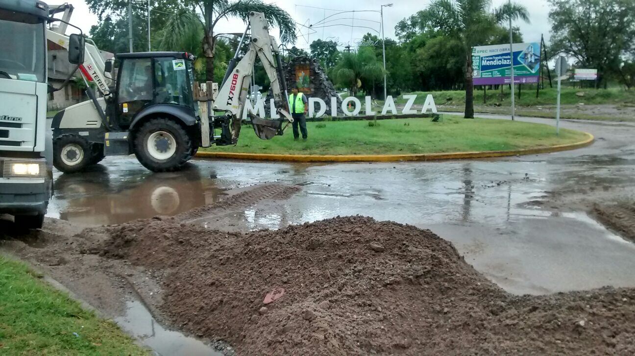 En Mendiolaza evacuaron a 18 personas.  Foto: Fernando Melo