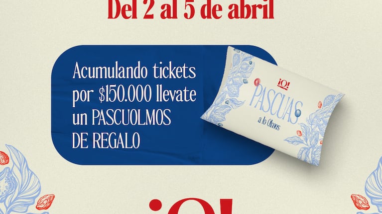 En Patio Olmos Shopping, la pascua es más dulce: vuelve el tradicional “PascuOlmos”