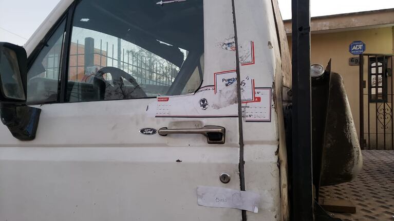 En Santiago del Estero le pusieron el precinto y no pudo bajar hasta llegar a Tucumán.