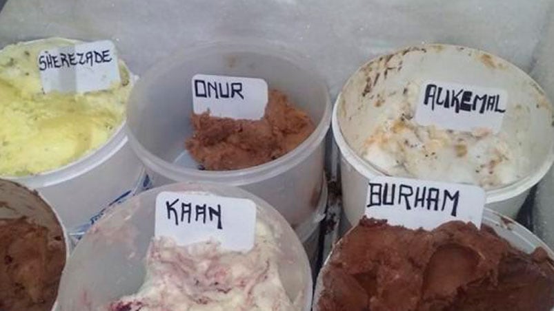 En Santiago del Estero llegaron los helados con el nombre de los protagonistas de "Las mil y una noches". (Foto:nuevodiarioweb.com.ar)