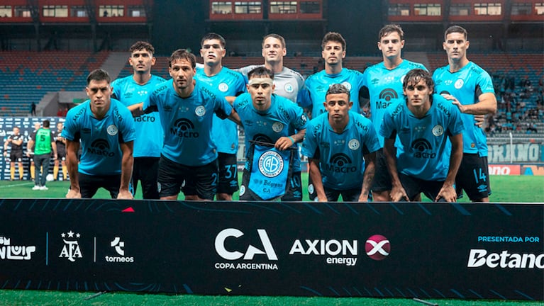 En su debut por Copa Argentina, Belgrano aplastó 3 a 0 a Atlético de Rafaela en San Luis 