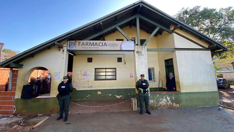 En total se hicieron 14 allanamientos.