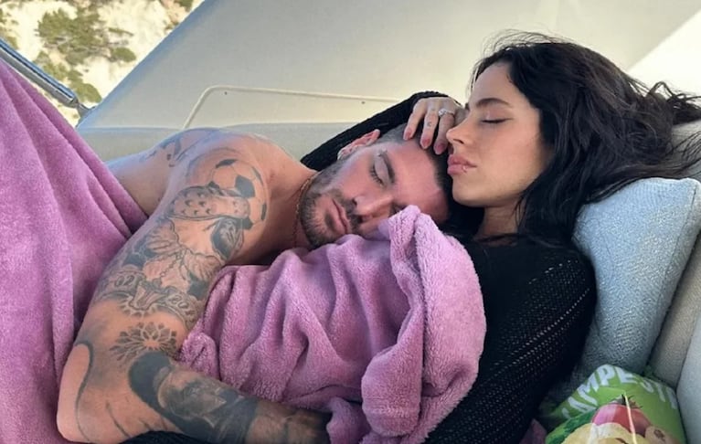 ¡Enamoradísimo! El mensaje de De Paul a Tini sobre sus fans en su último Futttura en Tecnópolis