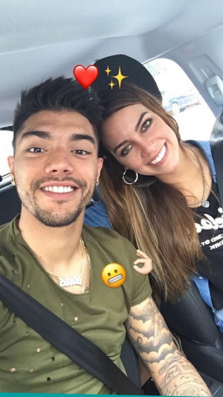 Enamorados: la primera foto de Tyago Griffo y Rocío Robles