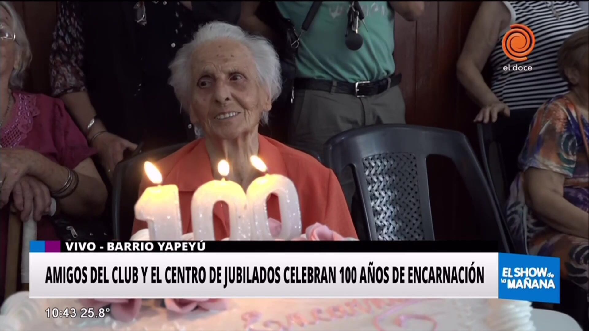 Encarnación, la vecina más longeva de Barrio Yapeyú, cumplió los 100 años