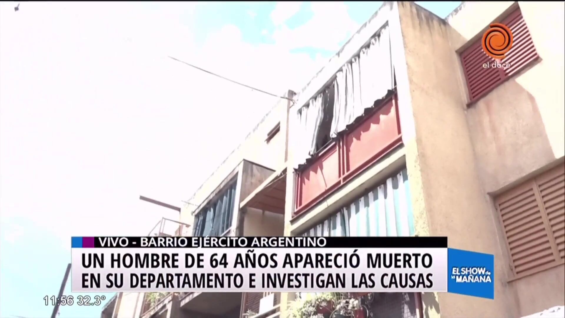 Encontraron a un hombre muerto en su departamento