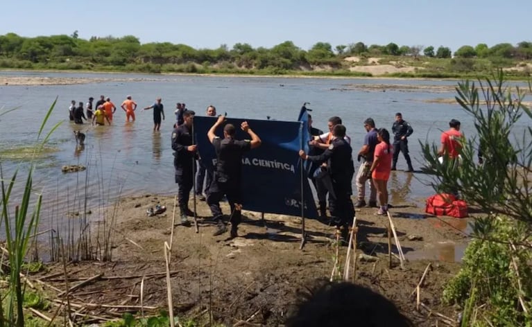 Encontraron ahogado a un nene de 13 años que se había tirado al río para refrescarse